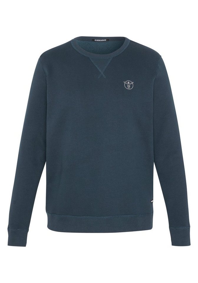 Chiemsee Sweatshirt Sweater im Basic-Look mit Logo-Motiv 1 von Chiemsee