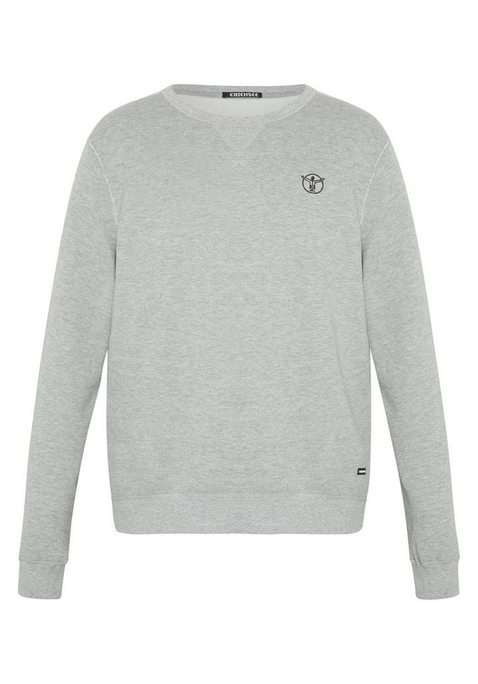 Chiemsee Sweatshirt Sweater im Basic-Look mit Logo-Motiv 1 von Chiemsee
