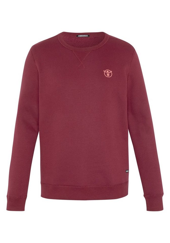 Chiemsee Sweatshirt Sweater im Basic-Look mit Logo-Motiv 1 von Chiemsee