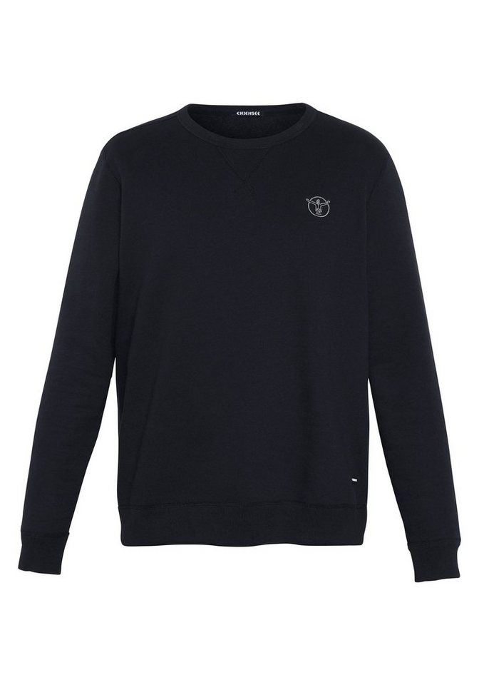 Chiemsee Sweatshirt Sweater im Basic-Look mit Logo-Motiv 1 von Chiemsee