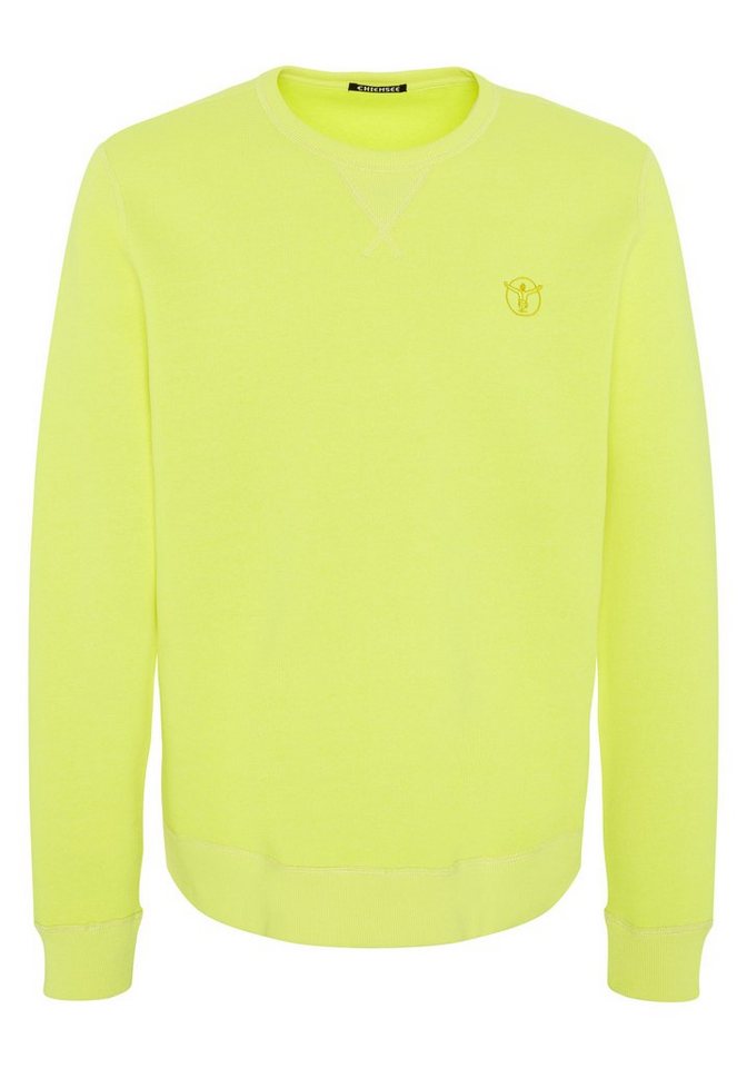 Chiemsee Sweatshirt Sweater im Basic-Look mit Logo-Motiv 1 von Chiemsee