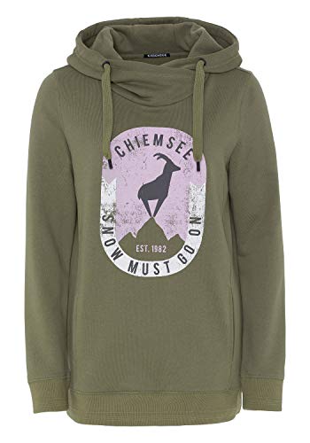 Chiemsee Sweatshirt mit integrierter Kängurutsche - GOTS-Zertifiziert M Dusty Olive von Chiemsee