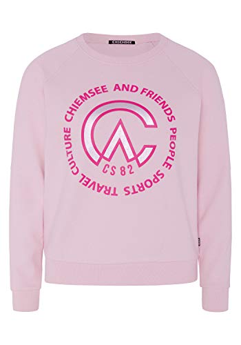 Chiemsee Sweatshirt mit lässiger Passform - GOTS-Zertifiziert XS Pink Lady von Chiemsee