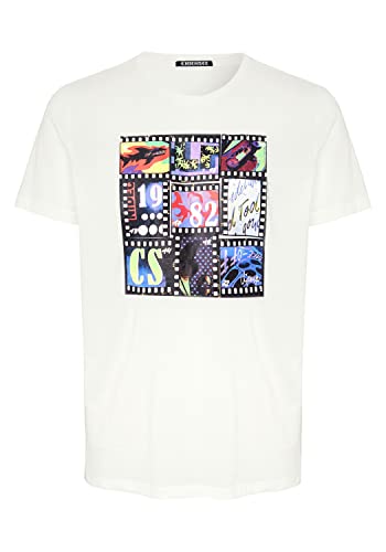 T-Shirt mit Art-Frontprint von CHIEMSEE