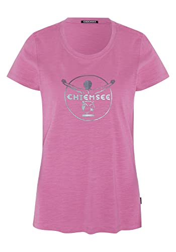 T-Shirt mit Jumper-Frontprint von CHIEMSEE