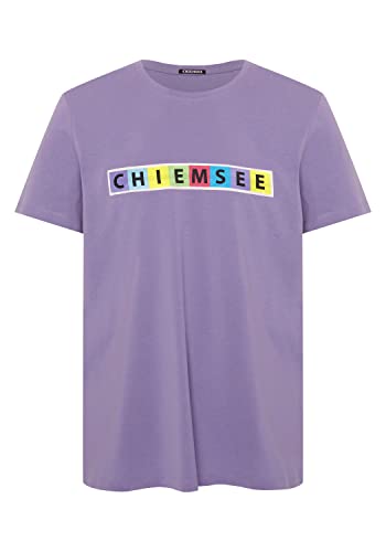 T-Shirt mit Multicolour-Logo von CHIEMSEE