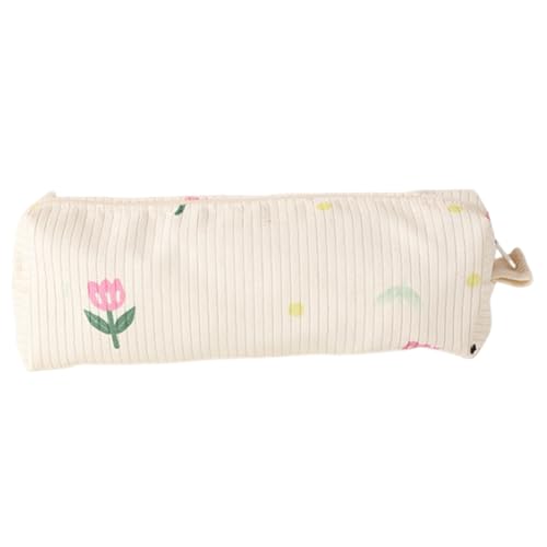 Federmäppchen mit Blumenmuster – stilvolle Mehrzweck-Tasche mit Reißverschluss – Schule und Reisen Schreibwaren-Federmäppchen, a, Modern von Chienc