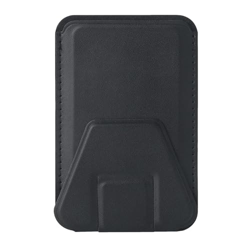 Magnetischer Leder-Telefonständer – 2-in-1-Design, verstellbarer Ständer, hält Handy und Karten sicher – ideal für Videoanrufe, Unterhaltung, Büro – Handy-Brieftaschenständer von Chienc