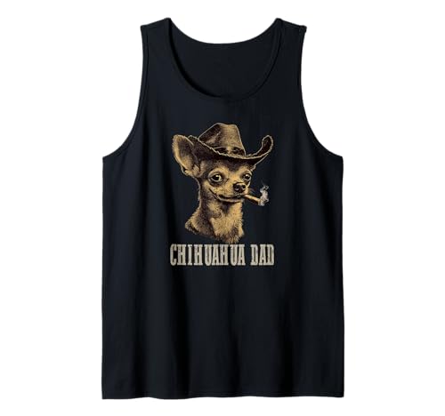 Herren Chihuahua Hund Vintage Best Chihuahua Dad Vatertag Tank Top Herren Chihuahua Hund Vintage Best Chihuahua Dad Vatertag Tank Top von Chihuahua Dad Funny Chihuahua Dog Father's Day