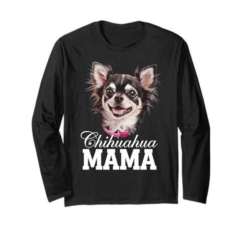 Chihuahua Mama Langarmshirt Chihuahua Mama Langarmshirt von Chihuahua Design