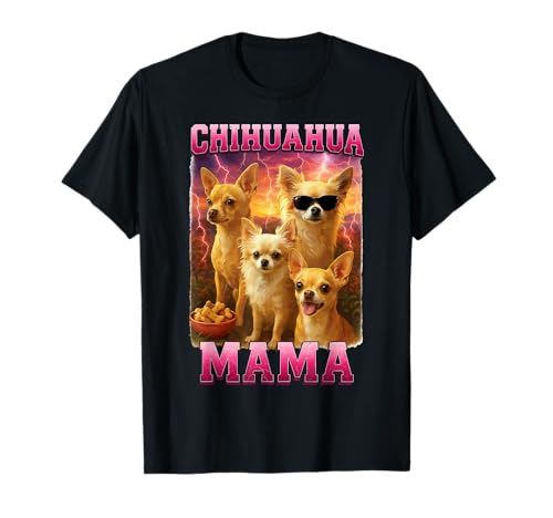 Chihuahua Mama T-Shirt Chihuahua Mama T-Shirt von Chihuahua Design