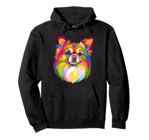 Pop Art Chihuahua Haustier-Geschenk für Herren, Damen, Kinder, Hundeliebhaber Pullover Hoodie von Chihuahua Dog Design Gifts Men Women