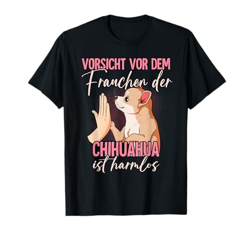 Chihuahua Geschenk Damen Chihuahua Besitzer Cartoon T-Shirt Schwarz Klein EU S Chihuahua Geschenk Damen Chihuahua Besitzer Cartoon T-Shirt Schwarz Klein EU S von Chihuahua Geschenk