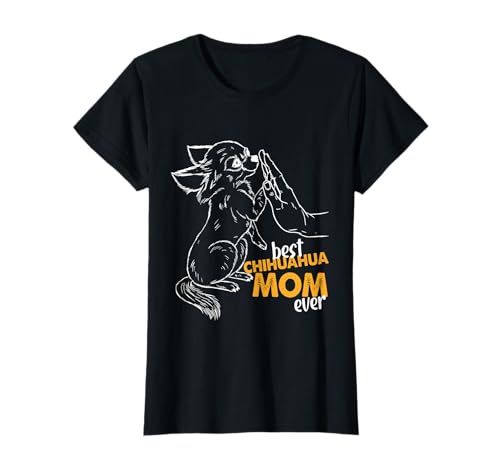 Chihuahua-Kleidung Beste Chihuahua-Mutter aller Zeiten Mama Chihuahua T-Shirt von Chihuahua Gifts For Women Chihuahua Pajamas
