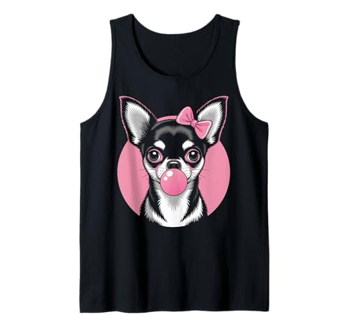 Mädchen Chihuahua Pink Bubblegum Chihuahua Tank Top Mädchen Chihuahua Pink Bubblegum Chihuahua Tank Top von Chihuahua Lover Gifts & Tees