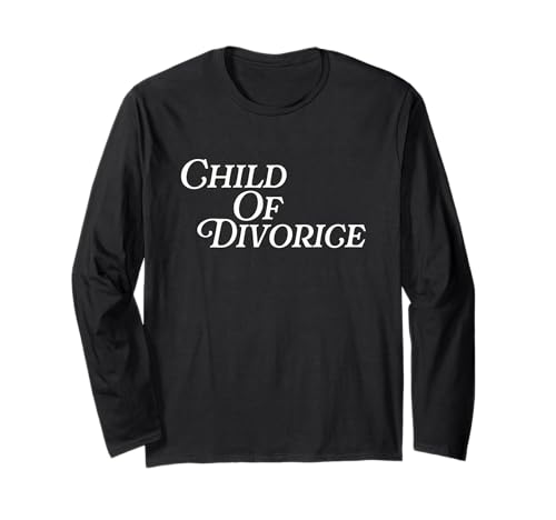 Scheidungskind Kinder Geschiedene Eltern Trennung sarkastisch Langarmshirt Scheidungskind Kinder Geschiedene Eltern Trennung sarkastisch Langarmshirt von Child Of Divorce Separated Parents Funny Divorce