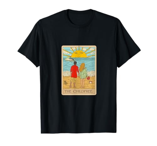The Childfree Tarotkarte Lustige No Kids T-Shirt The Childfree Tarotkarte Lustige No Kids T-Shirt von Childfree Glee