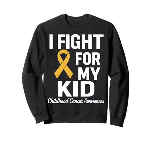 Kindheitskrebs-Bewusstsein Mama Papa Sweatshirt von Childhood Cancer Awareness Mom Dad Tees