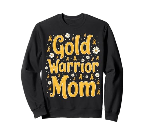 Kindheitskrebs-Bewusstsein Mama Sweatshirt von Childhood Cancer Awareness Mom Support Apparel