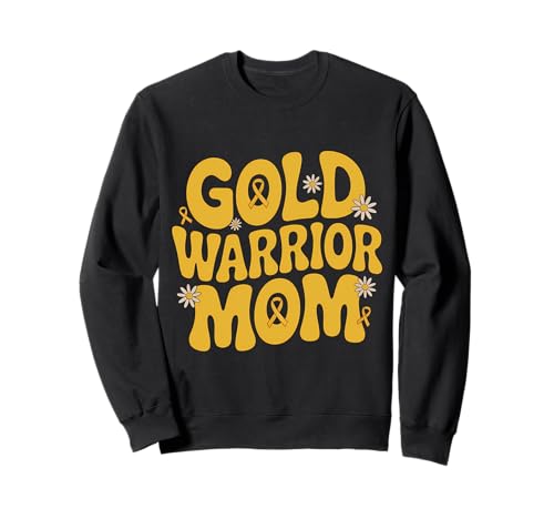 Kindheitskrebs-Bewusstsein Mama Sweatshirt von Childhood Cancer Awareness Mom Support Apparel