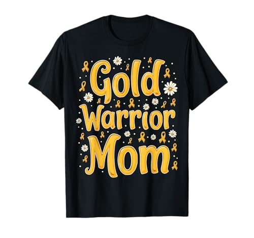 Kindheitskrebs-Bewusstsein Mama T-Shirt von Childhood Cancer Awareness Mom Support Apparel