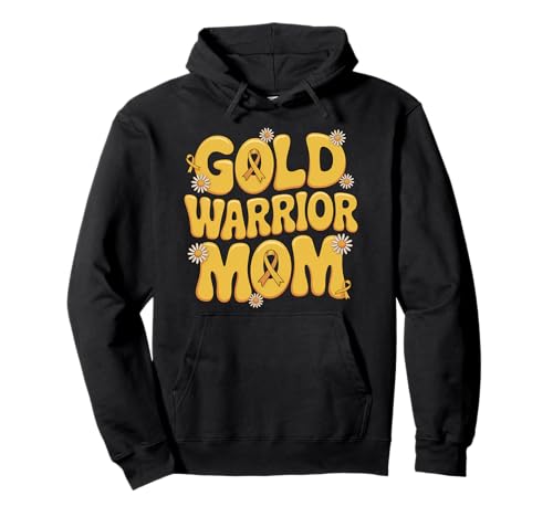 Kindheitskrebs-Bewusstsein Mama Pullover Hoodie von Childhood Cancer Awareness Mom Support Tees