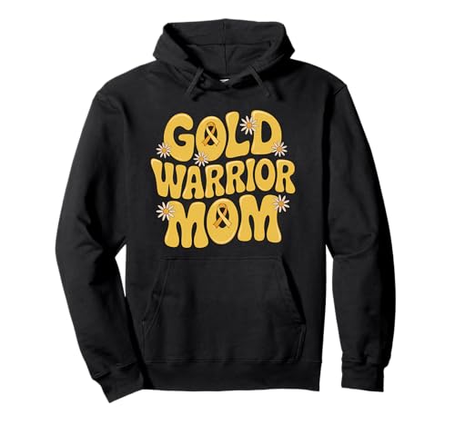 Kindheitskrebs-Bewusstsein Mama Pullover Hoodie von Childhood Cancer Awareness Mom Support Tees