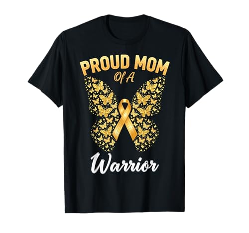 Kindheitskrebs-Bewusstsein Mama T-Shirt von Childhood Cancer Awareness Mom Tees & Gifts