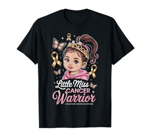 Kindheit Krebs Krieger Mädchen September Bewusstsein Kinder T-Shirt Kindheit Krebs Krieger Mädchen September Bewusstsein Kinder T-Shirt von Childhood Cancer Tees NYC