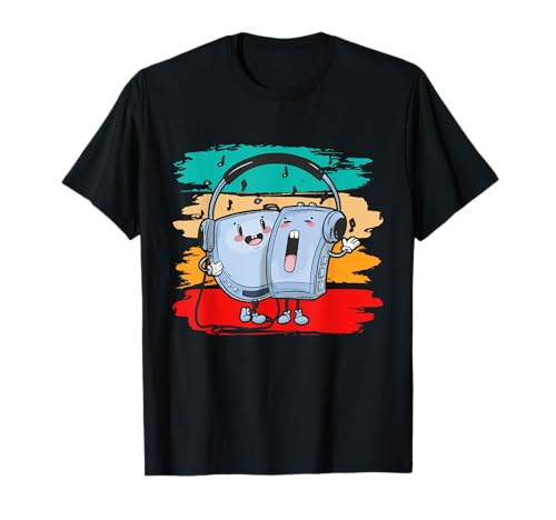 Discman & Walkman Retro Kinder T-Shirt Discman & Walkman Retro Kinder T-Shirt von Children Walkman & Discman Girl & Boy Motif