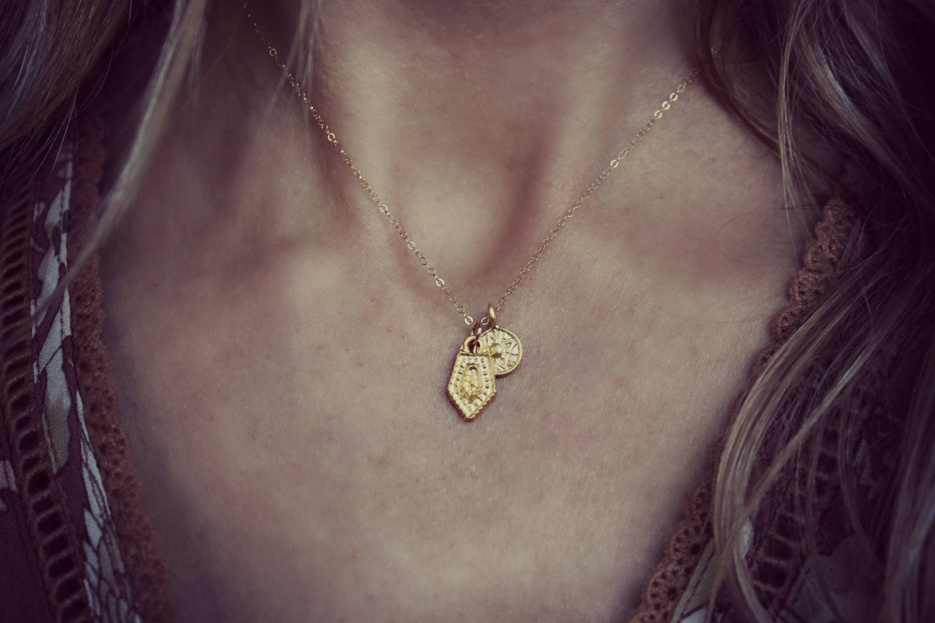 Gold Kette, Filled Kleine Goldkette, Schlichte Layering Kette von ChildrenofFlowers
