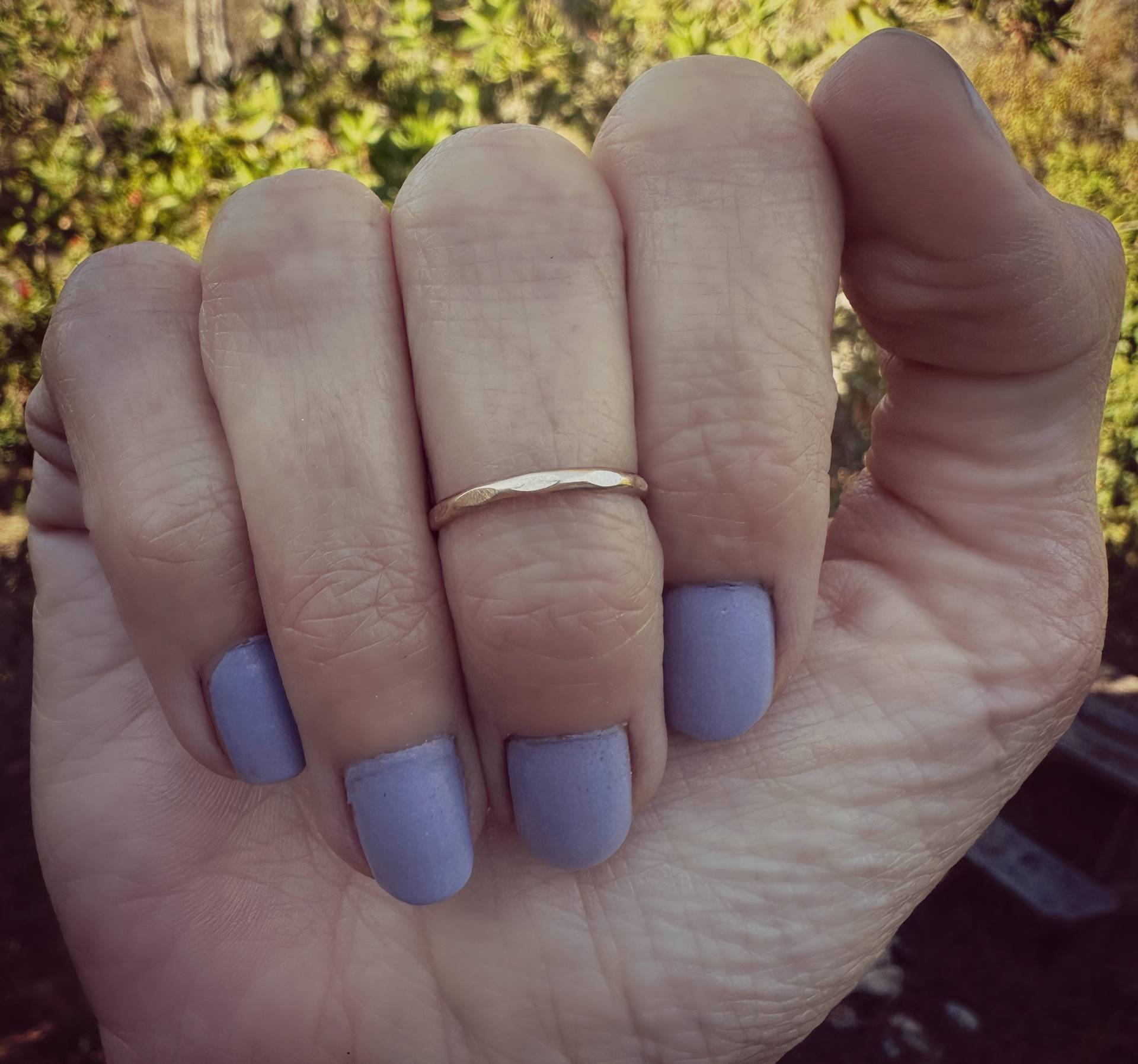 Goldring, Knöchelring, Stapelringe - Midiring, Goldring von ChildrenofFlowers