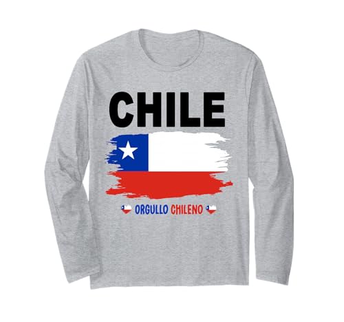 Chile Flag Outfit Idee für Frauen & chilenische Wurzeln Erbe Langarmshirt Chile Flag Outfit Idee für Frauen & chilenische Wurzeln Erbe Langarmshirt von Chilean Flag Accessories Idea For Toddlers & Kids