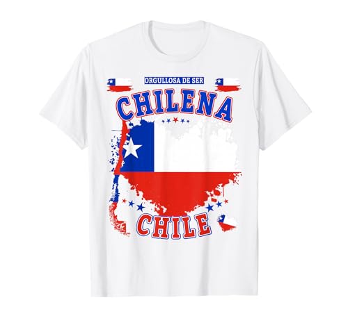 Chile Flag Outfit Idee für Frauen & chilenische Wurzeln Erbe T-Shirt Chile Flag Outfit Idee für Frauen & chilenische Wurzeln Erbe T-Shirt von Chilean Flag Accessories Ideas For Toddlers & Kids