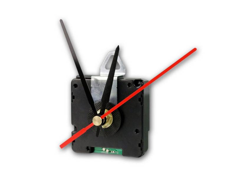 ChiliTec Mechanische Uhr Funk-Uhrwerk DCF mit 3 Zeigersätzen aus Kunststoff von ChiliTec