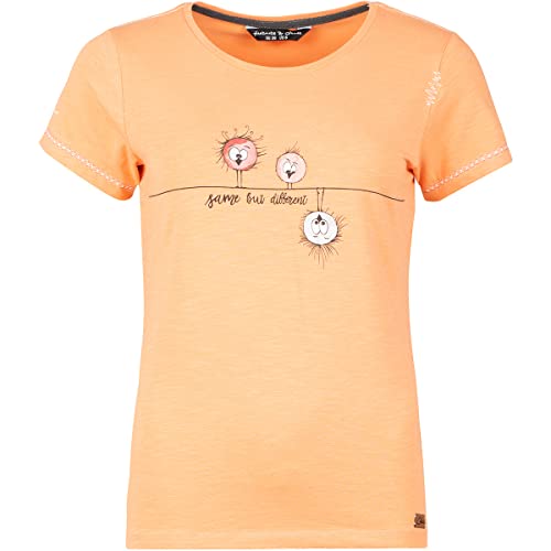 Chillaz Gandia Same but Different T-Shirt Women, 36/36 Damen, Coral von Chillaz