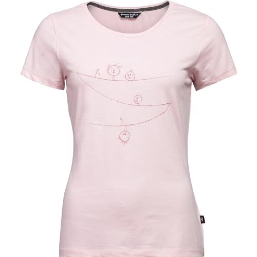 Chillaz Gandia Wanna Hang Out T-Shirt Women, 36/36 Damen, Rose von Chillaz