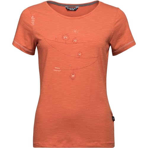 Chillaz Gandia Wanna Hang Out T-Shirt Women, 40/40 Damen, Mango von Chillaz