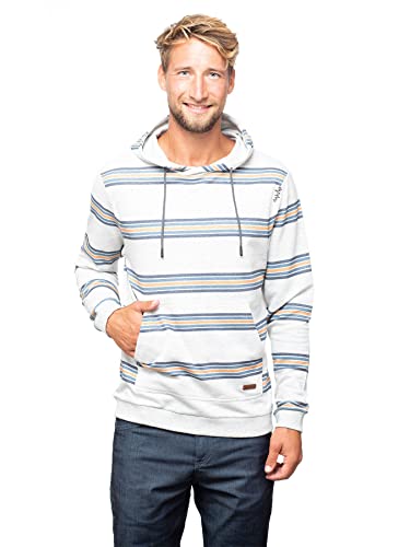 Chillaz Herren Interlaken Hoodie, Creme Stripes, L von Chillaz