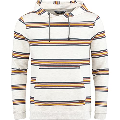 Chillaz Herren Interlaken Hoodie, Creme Stripes, M von Chillaz