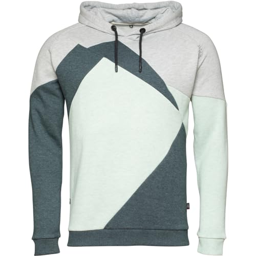 Chillaz Herren Villach Hoodie, Green Melange, L von Chillaz