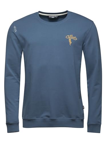Chillaz Hokkaido Rope Longsleeve Men Dark Blue Langarmshirt Männershirt Sweatshirt (M) von Chillaz
