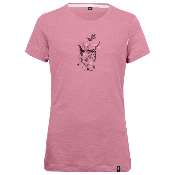 Chillaz - Kid's Gandia Chalkbag Flower - T-Shirt Gr 128 rosa von Chillaz