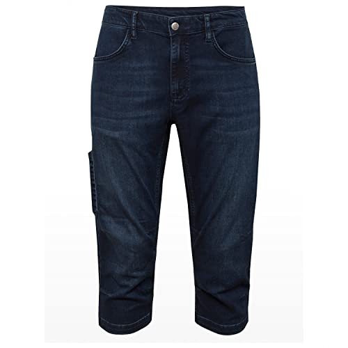 Chillaz M Elias 3/4 Pant Blau - Robuste leichte 3/4 Herren Hose, Größe L - Farbe Denim Dark Blue - Blue von Chillaz