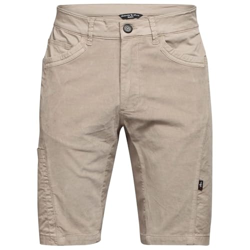 Chillaz M Rofan 2.0 Shorty Beige - Moderne Bequeme Herren Klettershorts, Größe L - Farbe Dark Sand von Chillaz