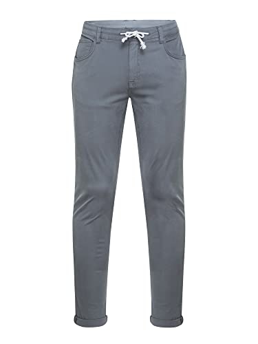 Chillaz M San Diego Pant Grau - Robuste Dehnbare Herren Kletterhose, Größe XL - Farbe Dark Grey von Chillaz