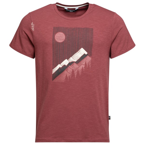 Chillaz - Sunny Mountains T-Shirt - T-Shirt Gr XXL rot von Chillaz