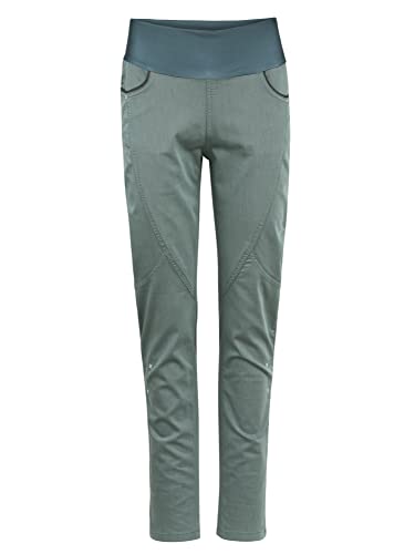 Chillaz W Fuji 2.0 Pant Grün - Robuste elastische Damen Kletterhose, Größe 42 - Farbe Green von Chillaz