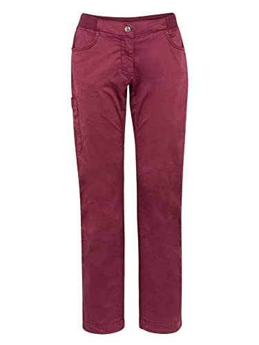 Chillaz W Jessy Pant Pink - Komfortable elastische Damen Baumwoll Kletterhose, Größe 36 - Farbe Dry Rose von Chillaz