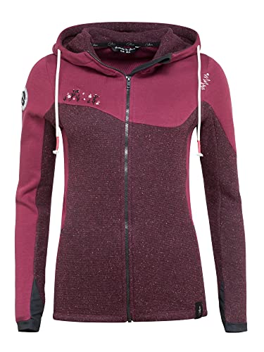 Chillaz W Rock Jacket Lila - Modische warme Damen Jacke, Größe 38 - Farbe Wine Melange von Chillaz